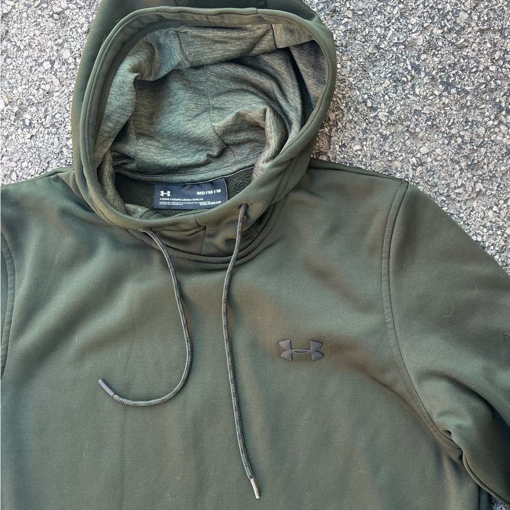 Under Armour UA Hooded Sweatshirt Hoodie Loose Fit Mens Adult Size Medium